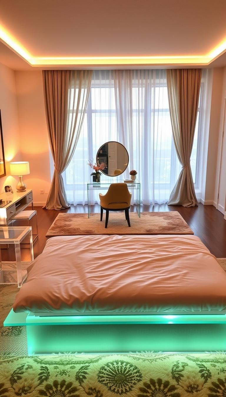 Acrylic Furniture Bedroom Design Guide