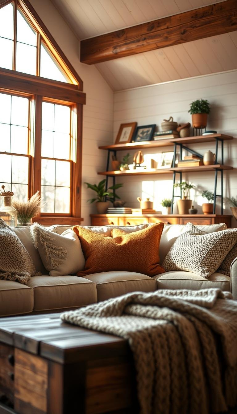 living room designs farmhouse
