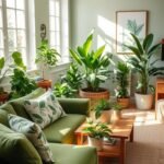 living room designs green