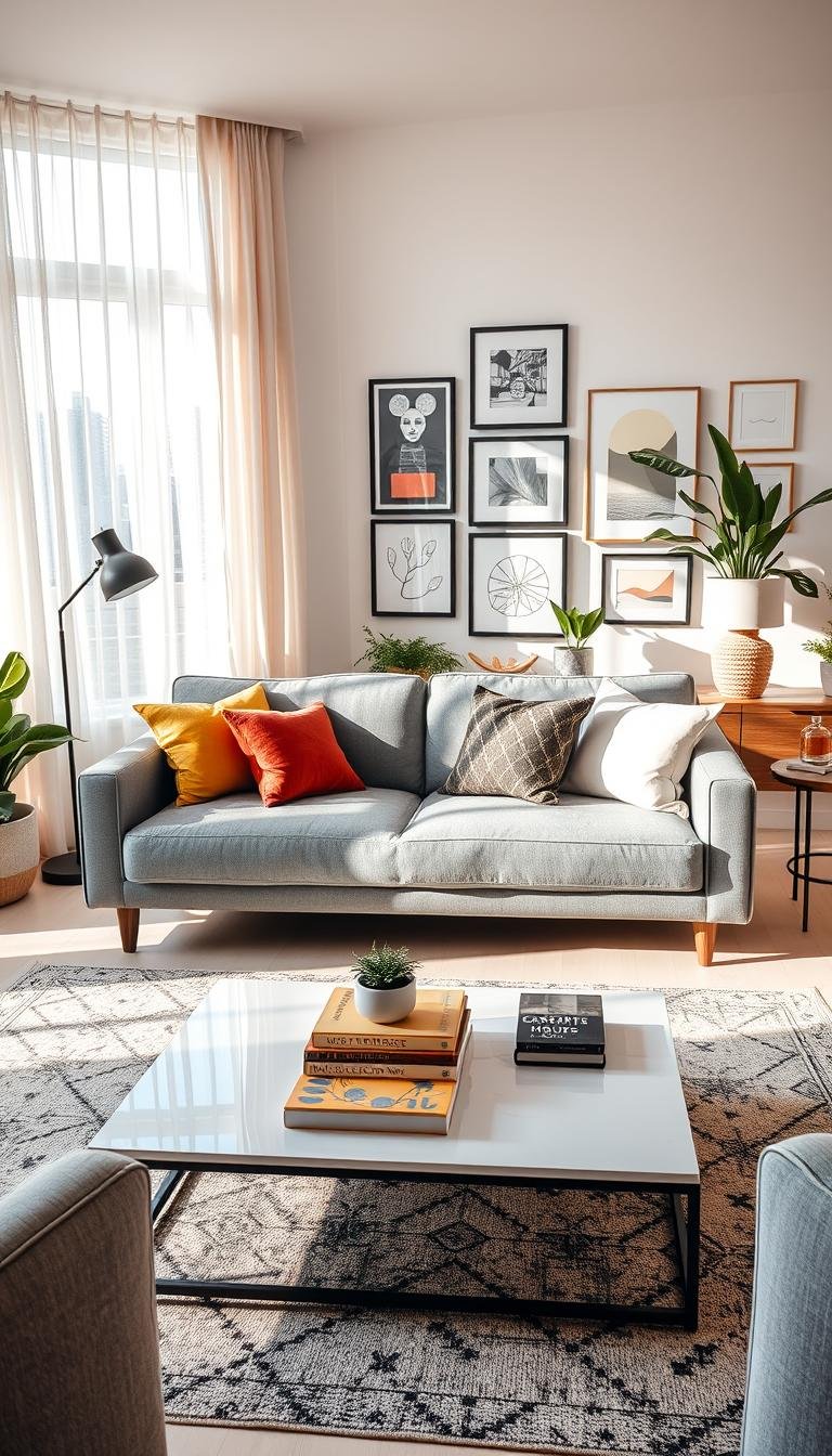living room designs grey couch