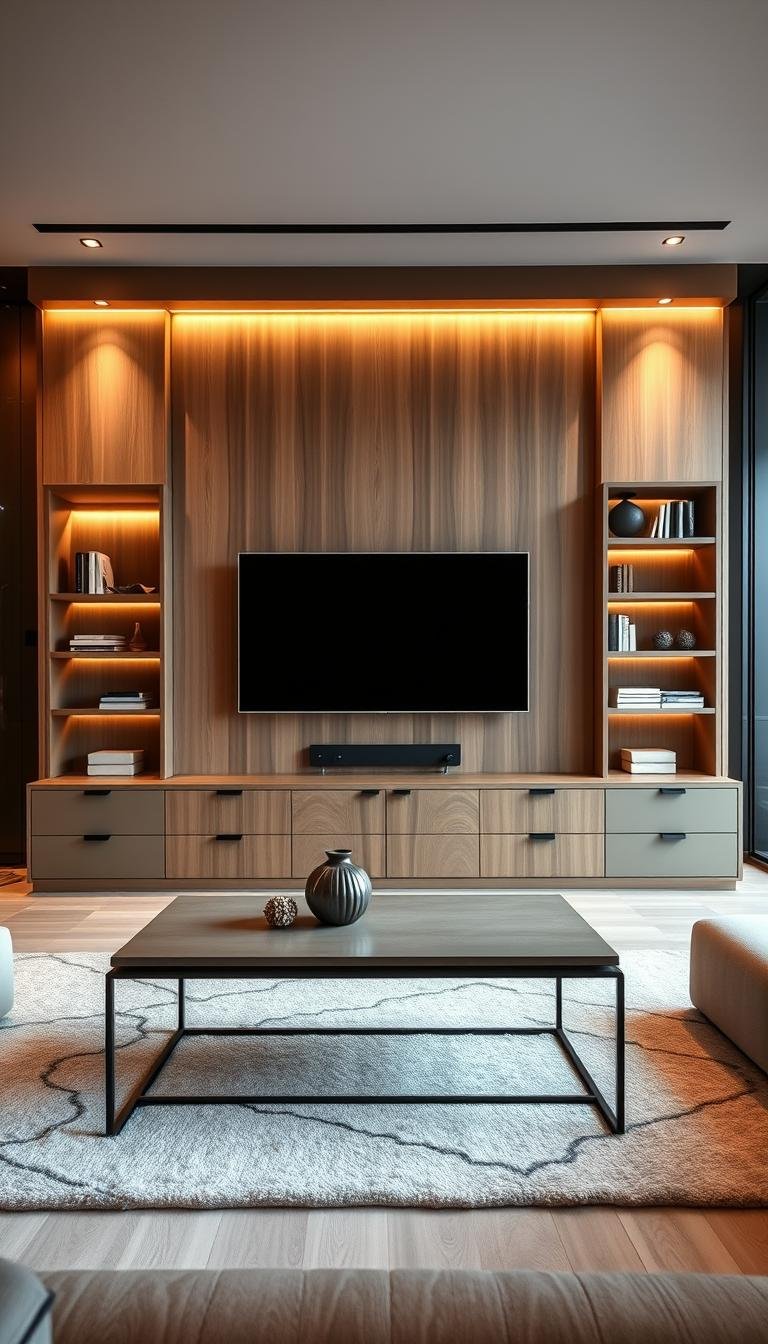 living room designs tv wall