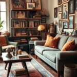 living room designs vintage
