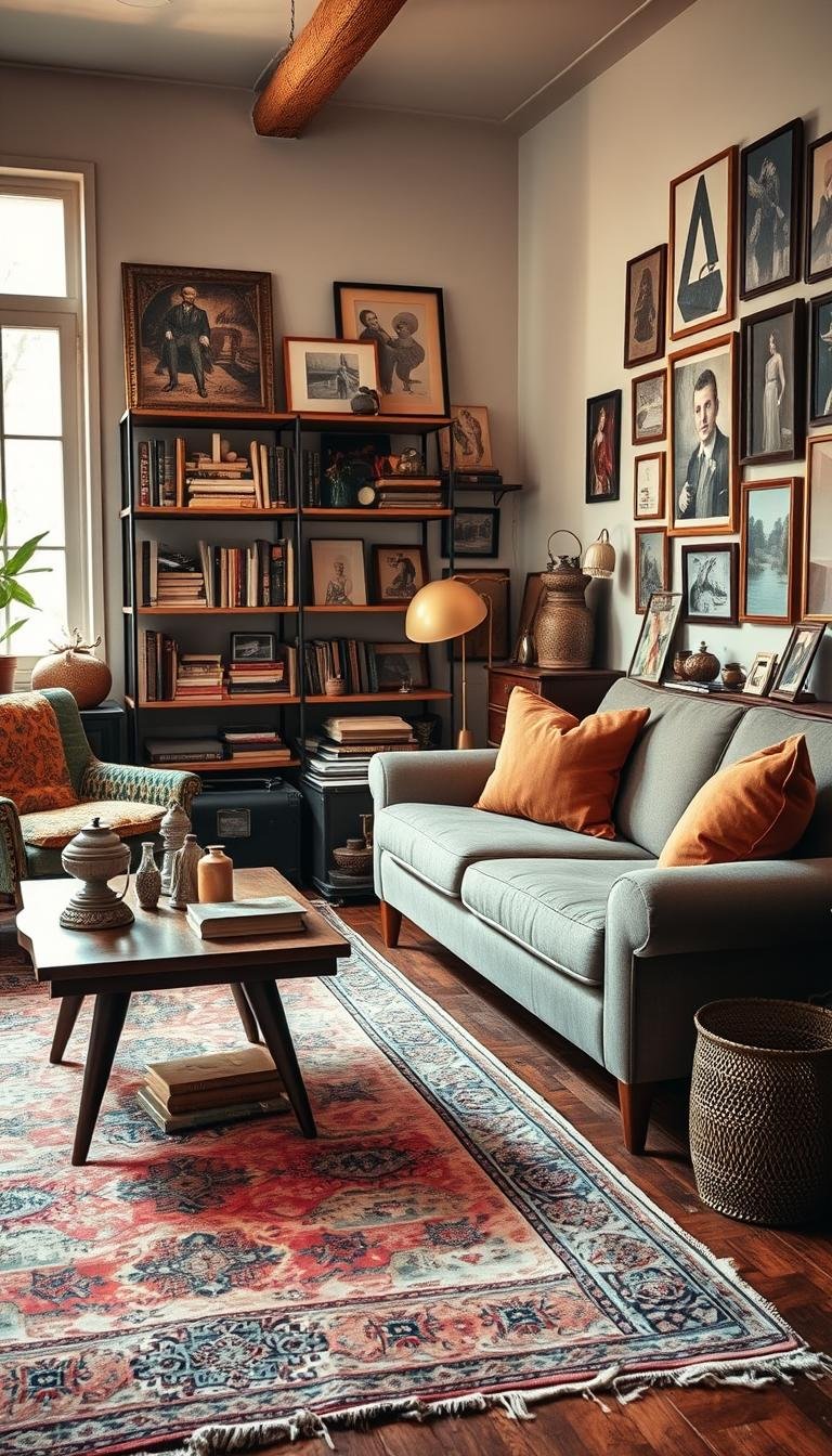 living room designs vintage