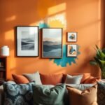 wall designs for living room
